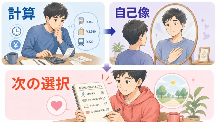 後悔が計算の問題なのか自己像の問題なのかを分けると、責めすぎを防げます。