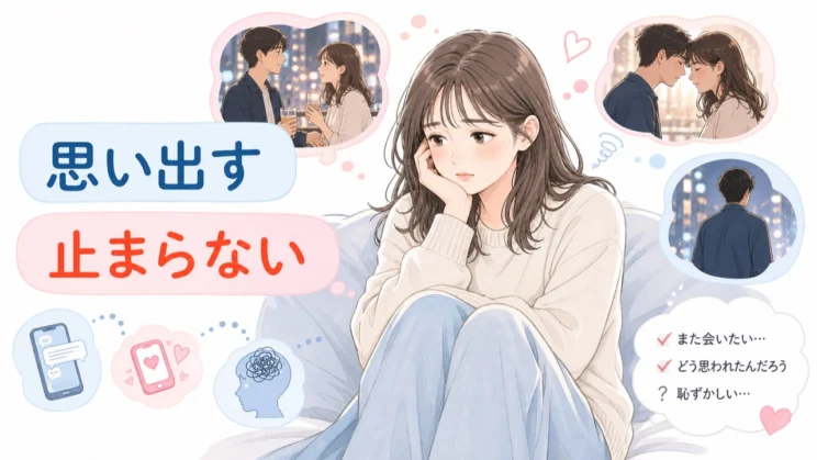 思い出してしまう自分を責める前に、戸惑いそのものを見つめてみましょう。
