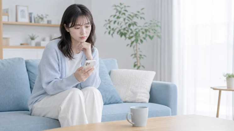 答えを急げずに考え込む時間も、気持ちを確かめる大切な過程です。