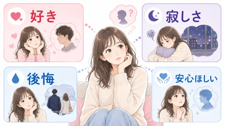 会いたい理由を分けてみると、いま本当に満たしたいものが見えやすくなります。
