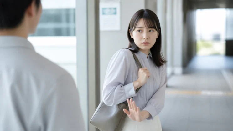 近づかれる怖さは、好きな気持ちとは別に体が反応していることがあります。