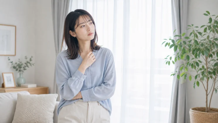 体の緊張や重さが残るときは、無理に戻ろうとせず感覚を確かめる時間が役立ちます。