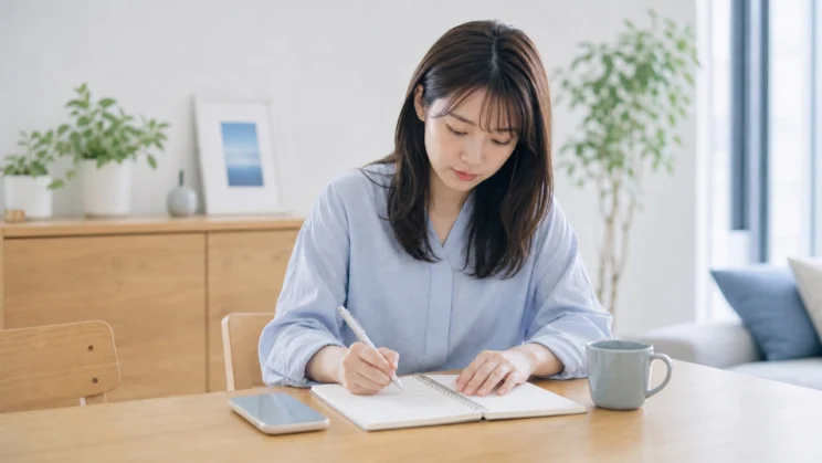 無理だと感じる場面を書き出すだけでも、苦しさの輪郭は少し見えやすくなります。