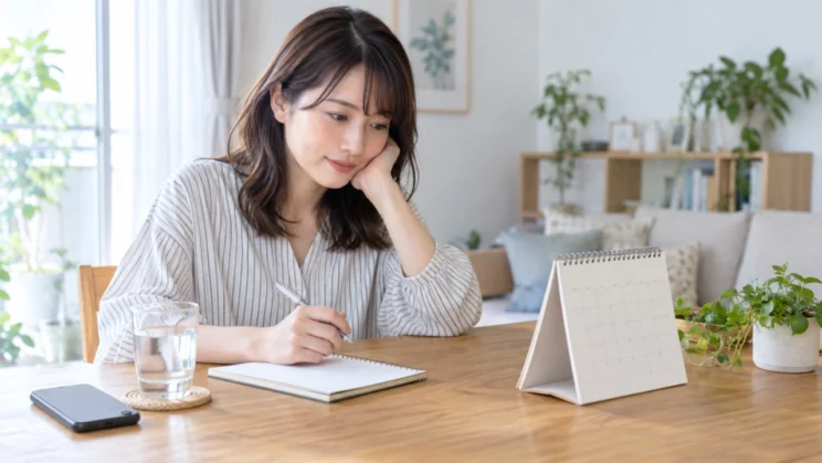 連絡の間隔を静かに記録すると、自分が置かれている状況を確かめる手がかりになります。
